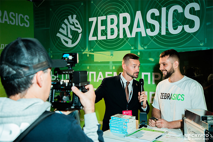 Zebrasics выступает спонсором Crypto Summit 2023. image